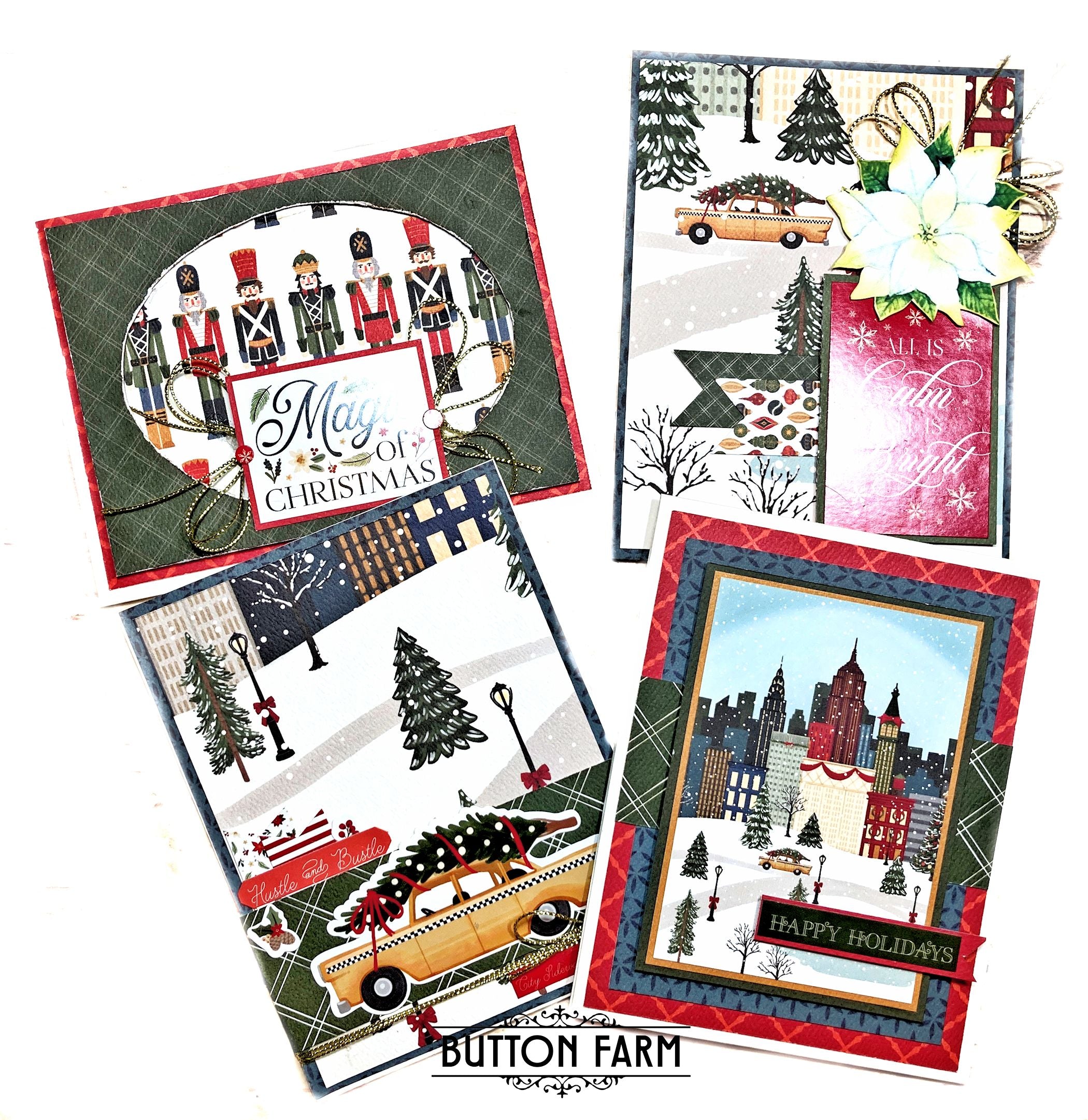 The Christmas Time in the City Card Kit