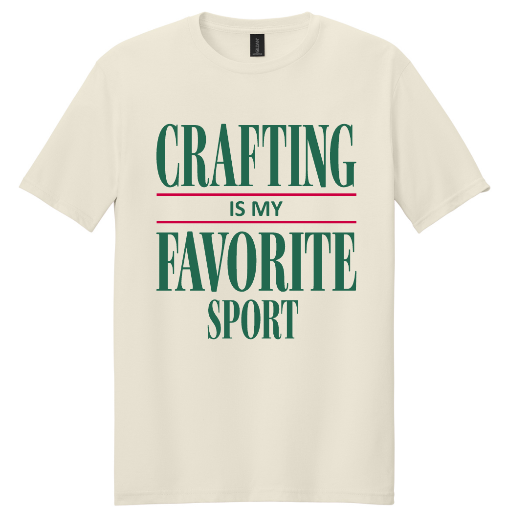 Crafting is my favorite Sport