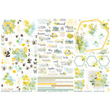 Botanical Buzz- Rub-On Transfer Set 6x12