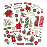 Evergreen Season - Chipboard Set