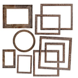 Evergreen Season - Chipboard Set Frames