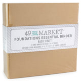 49 & Market Foundations Essential Kraft Binder