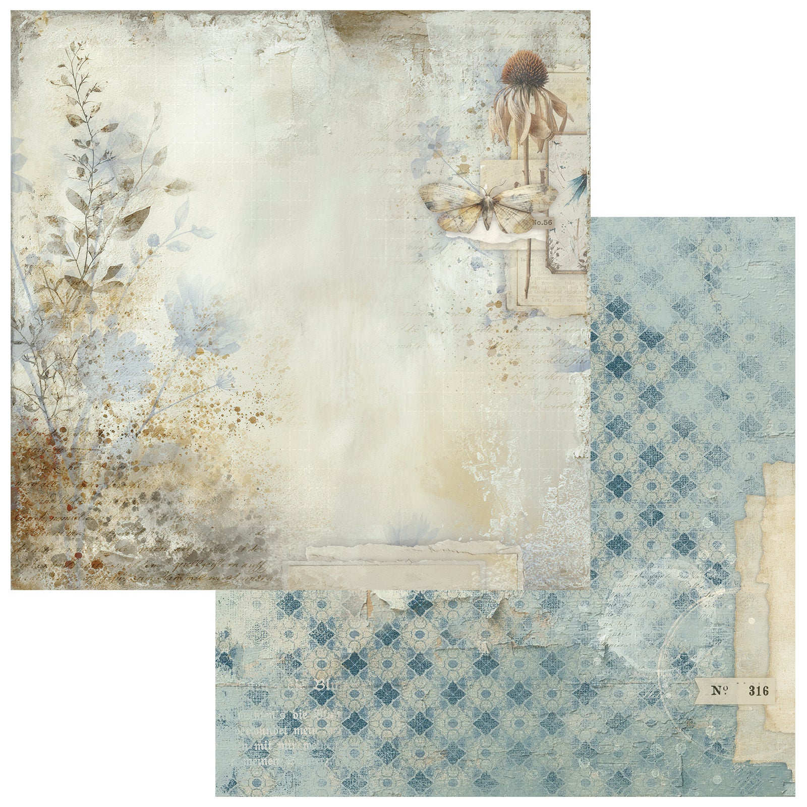 49 and Market 12 x12 Collection Pack- Faded Memory Lane