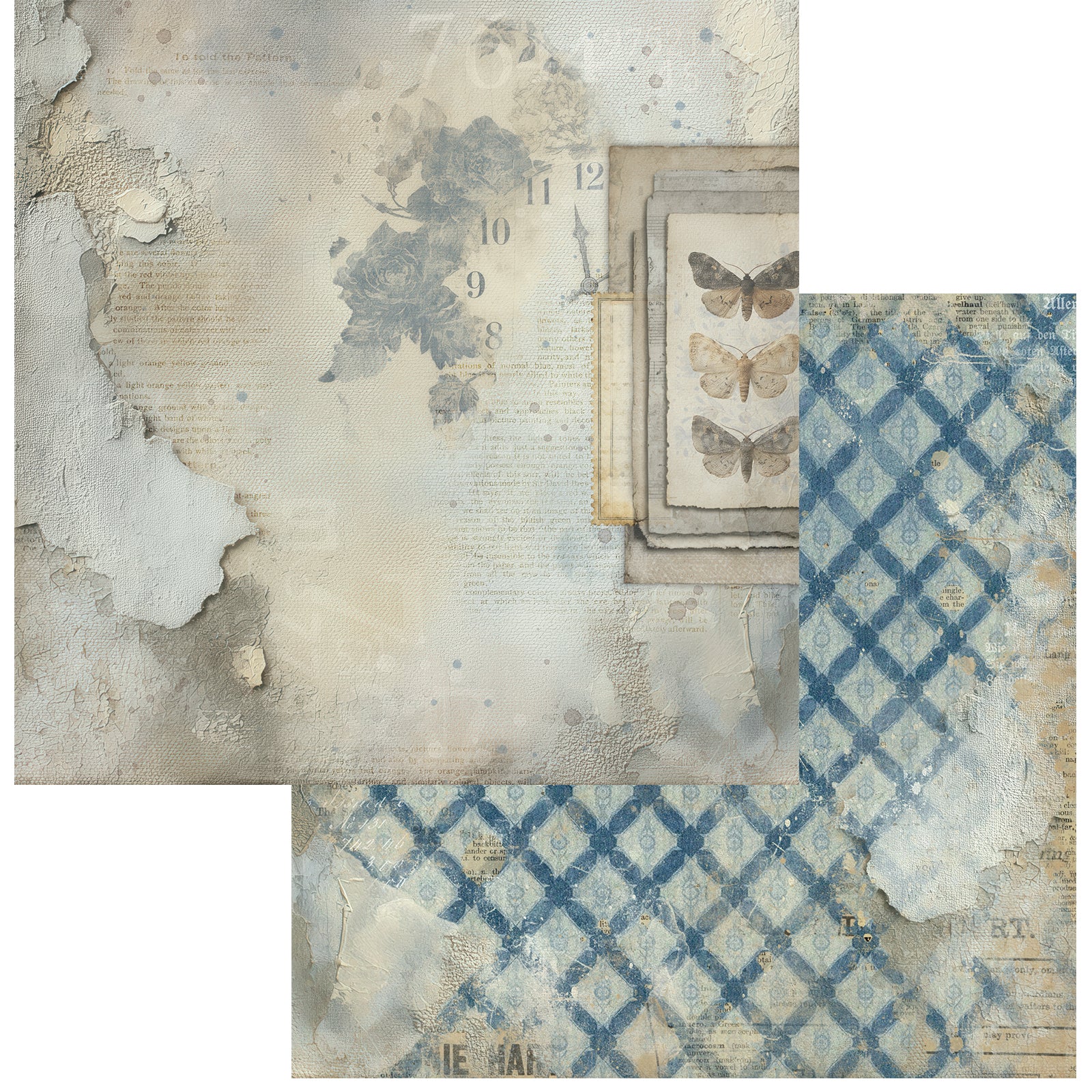 49 and Market 12 x12 Collection Pack- Faded Memory Lane
