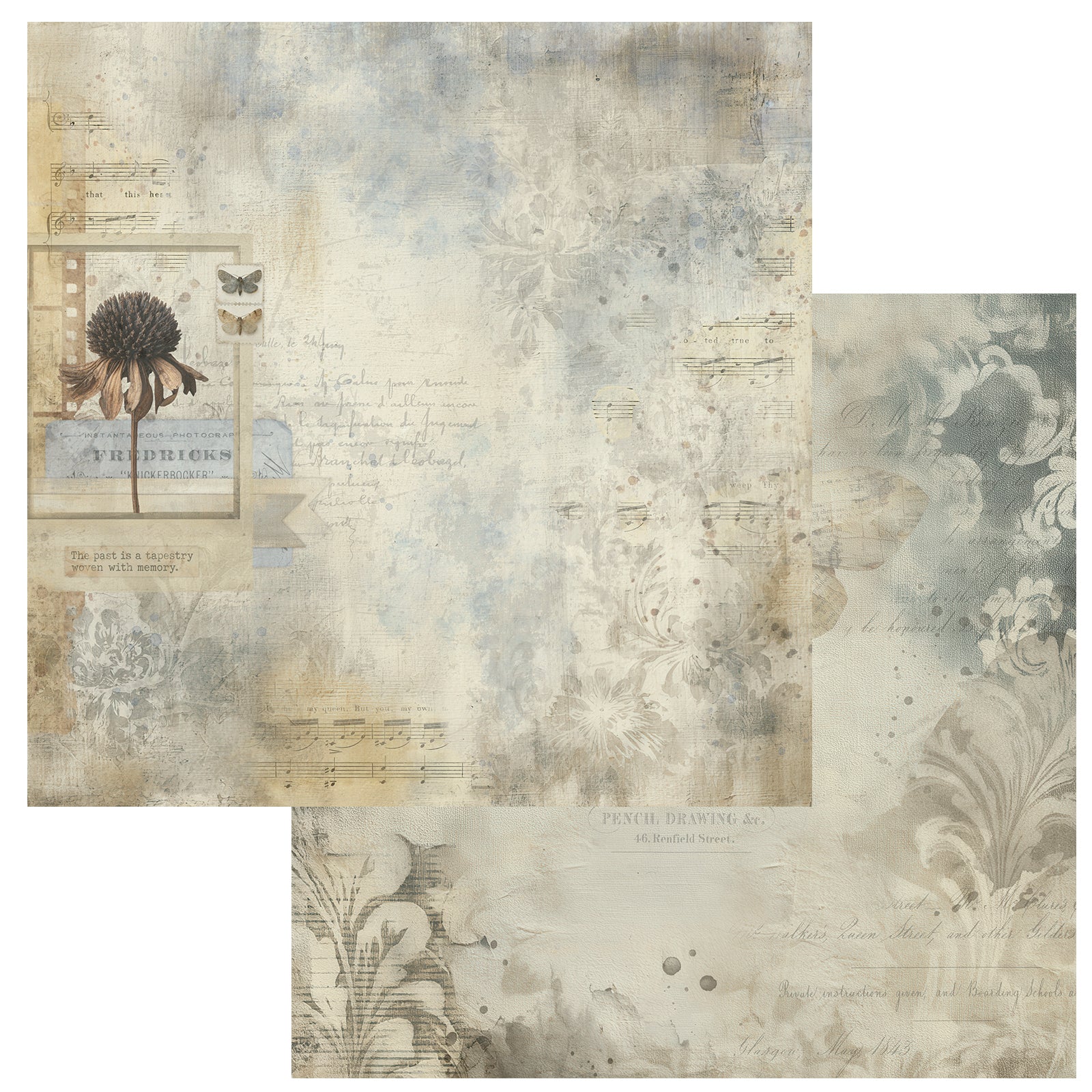 49 and Market 12 x12 Collection Pack- Faded Memory Lane