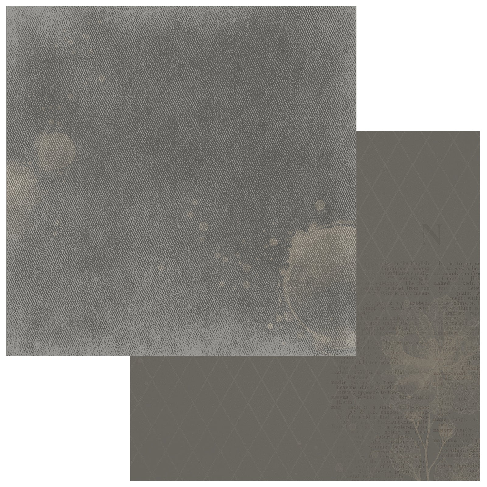 49 and Market 12 x12 Solids Collection Pack - Faded Memory Lane