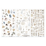 49 and Market 6 x12 Essential Rub-on Transfer Set - Faded Memory Lane