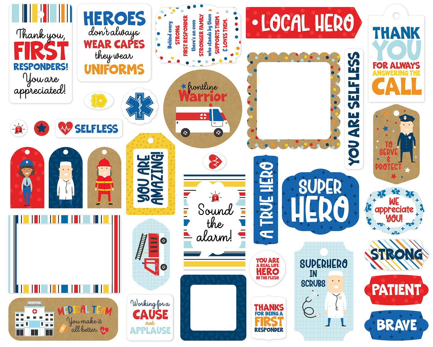 First Responder Frames & Tags