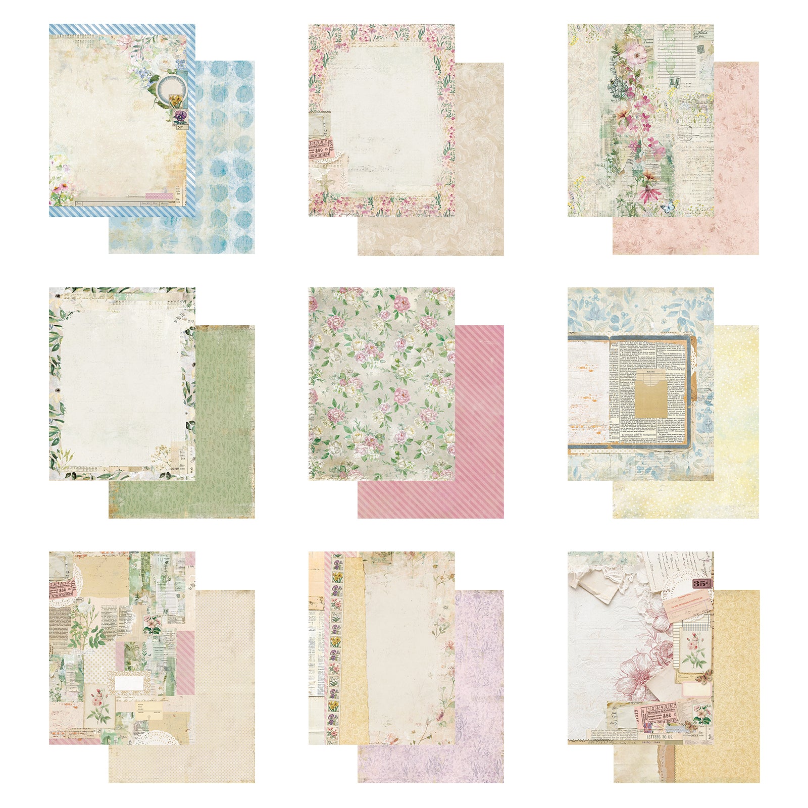 49 and Market 6 x 8 Collection Pack - From the Garden
