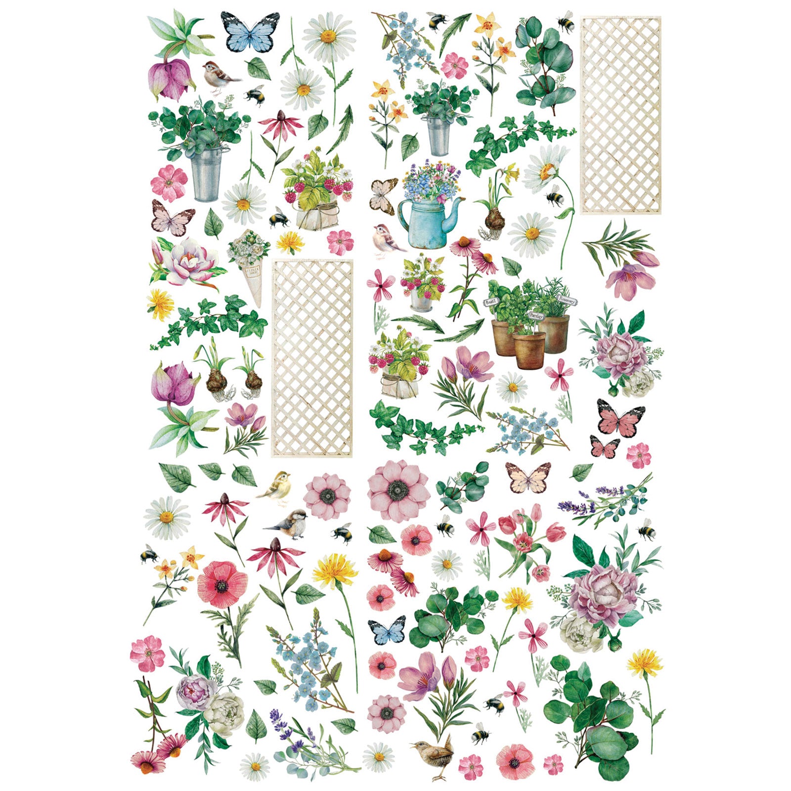 49 and Market Laser Cut Wildflowers - From the Garden