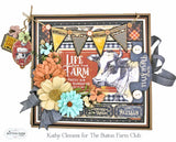 Graphic 45 Farmhouse Tutorial Re-release. **TUTORIAL ONLY NO PRODUCTS WILL BE SHIPPED**