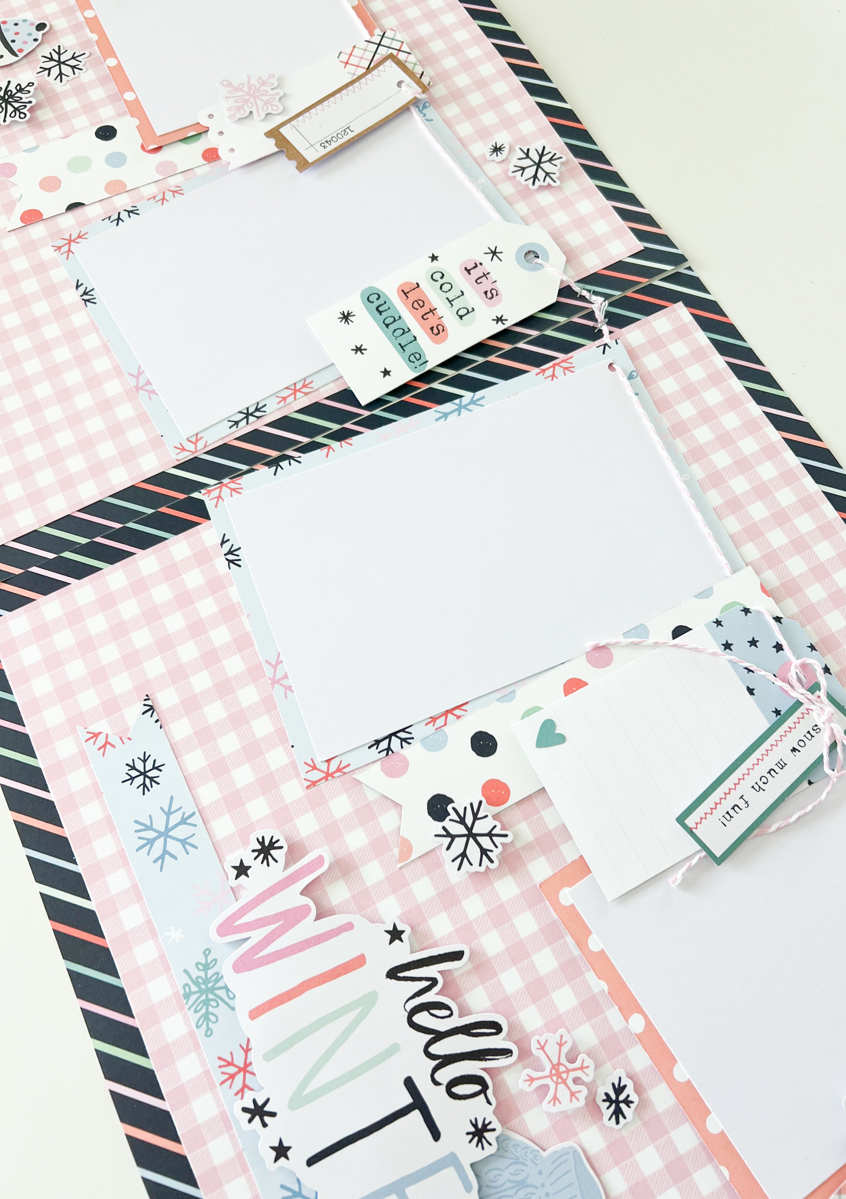 Simple Stories Winter Wonder Quick Page Kit