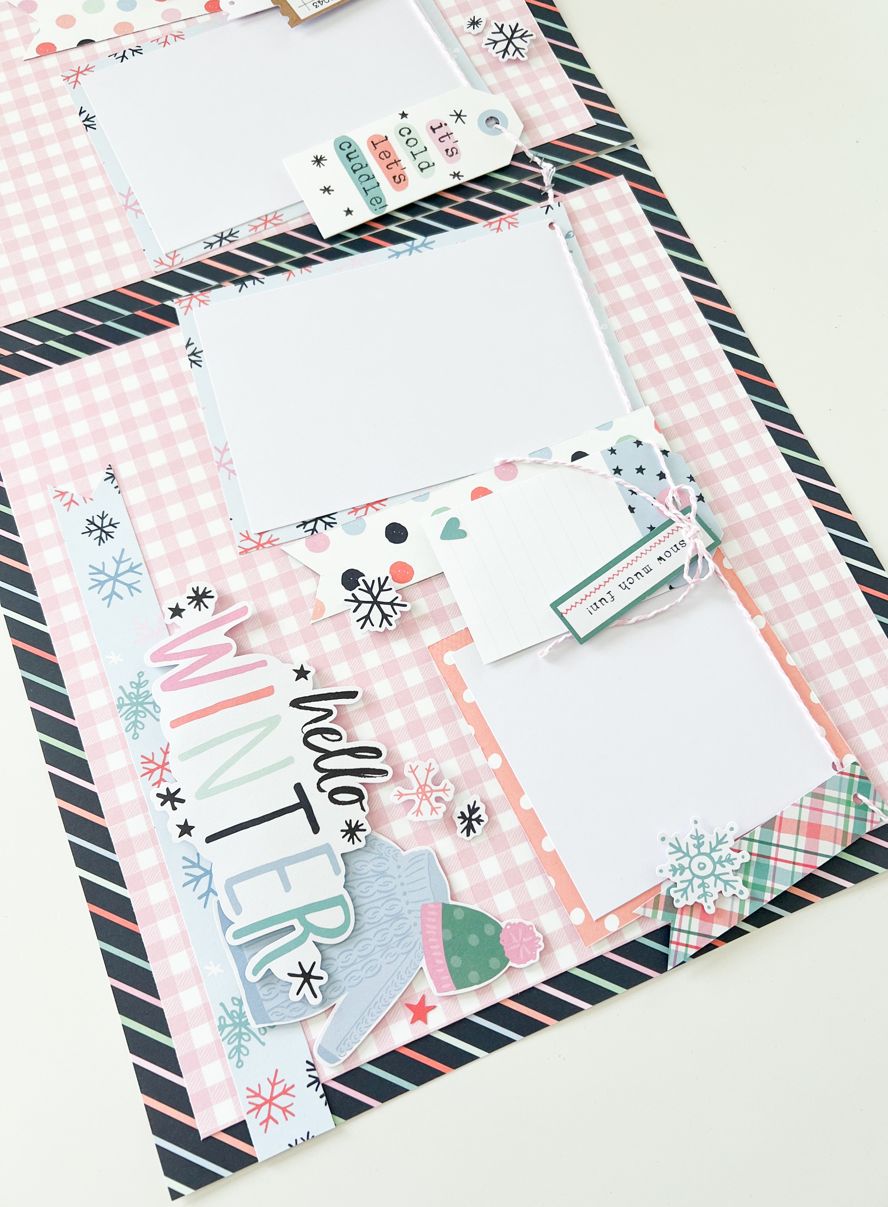 Simple Stories Winter Wonder Quick Page Kit