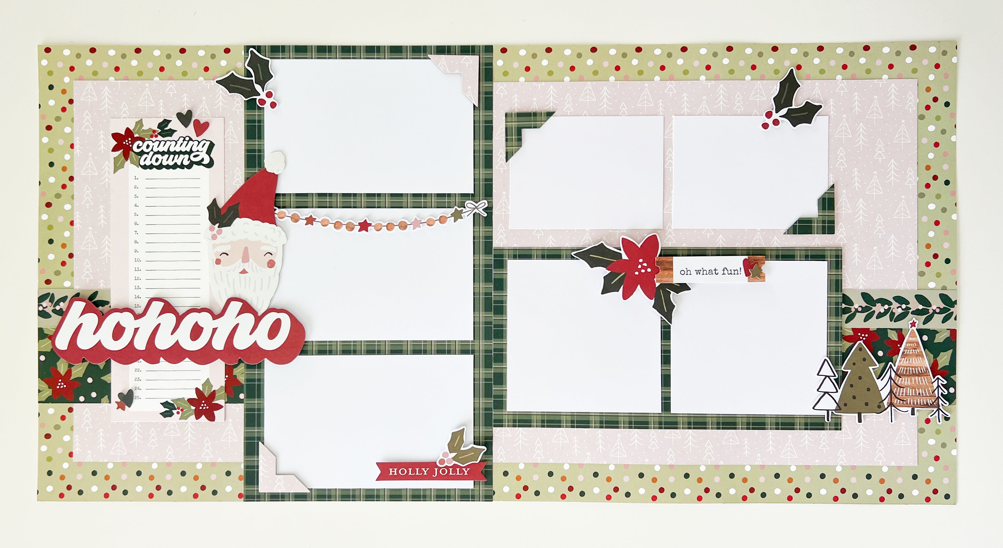 Simple Stories Boho Christmas Quick Page Kit