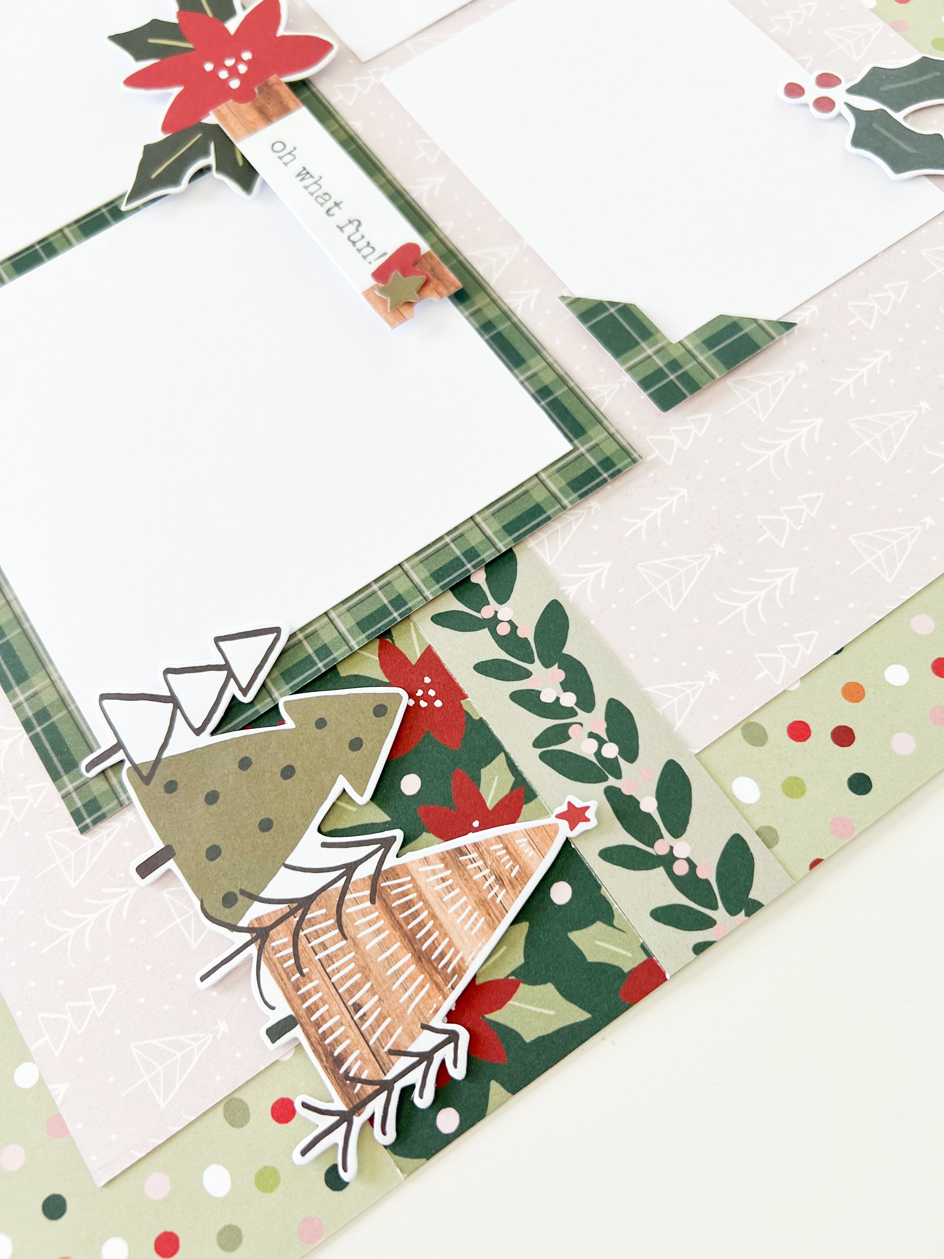 Simple Stories Boho Christmas Quick Page Kit