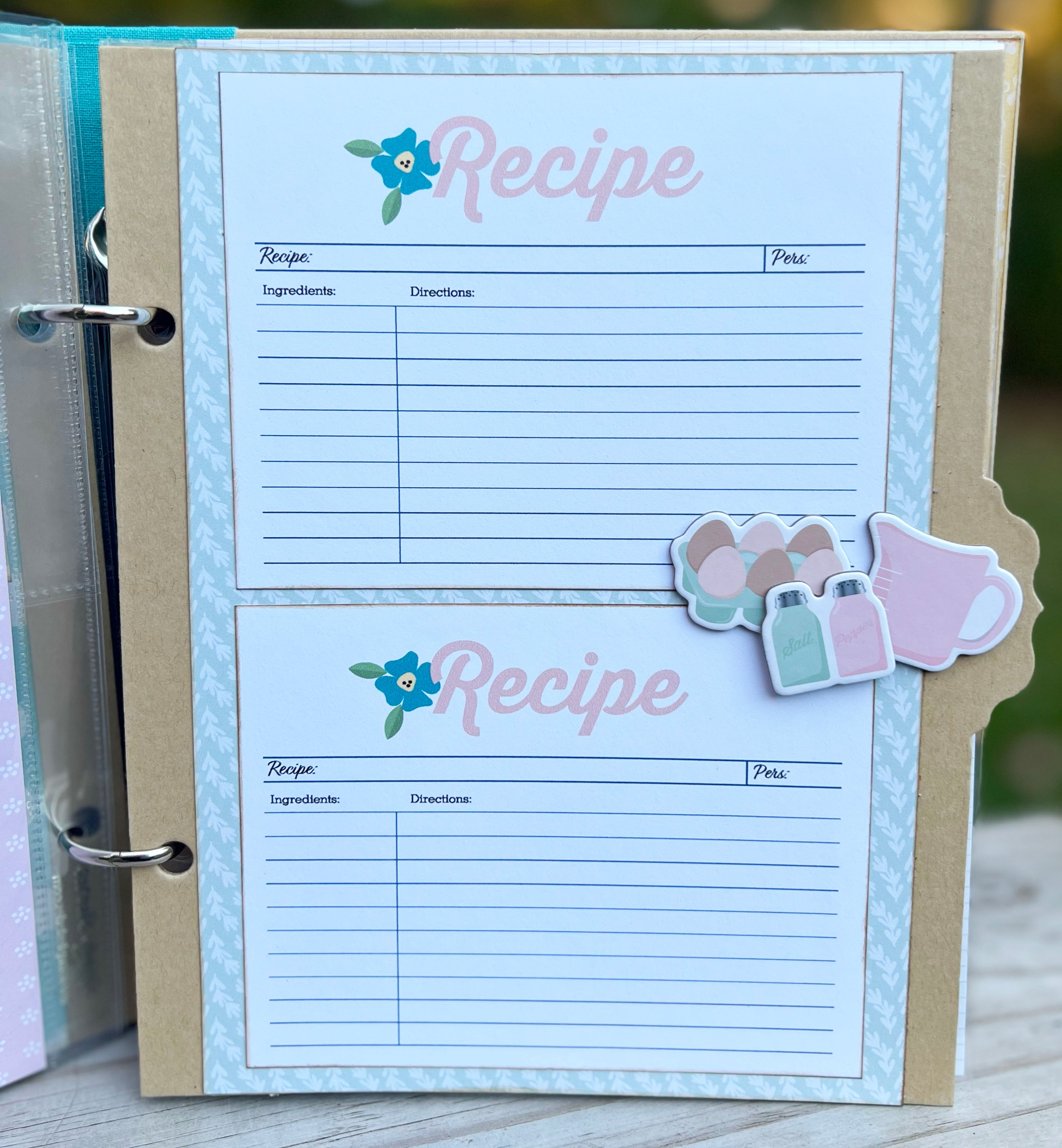 Made With Love Recipe Binder Kit