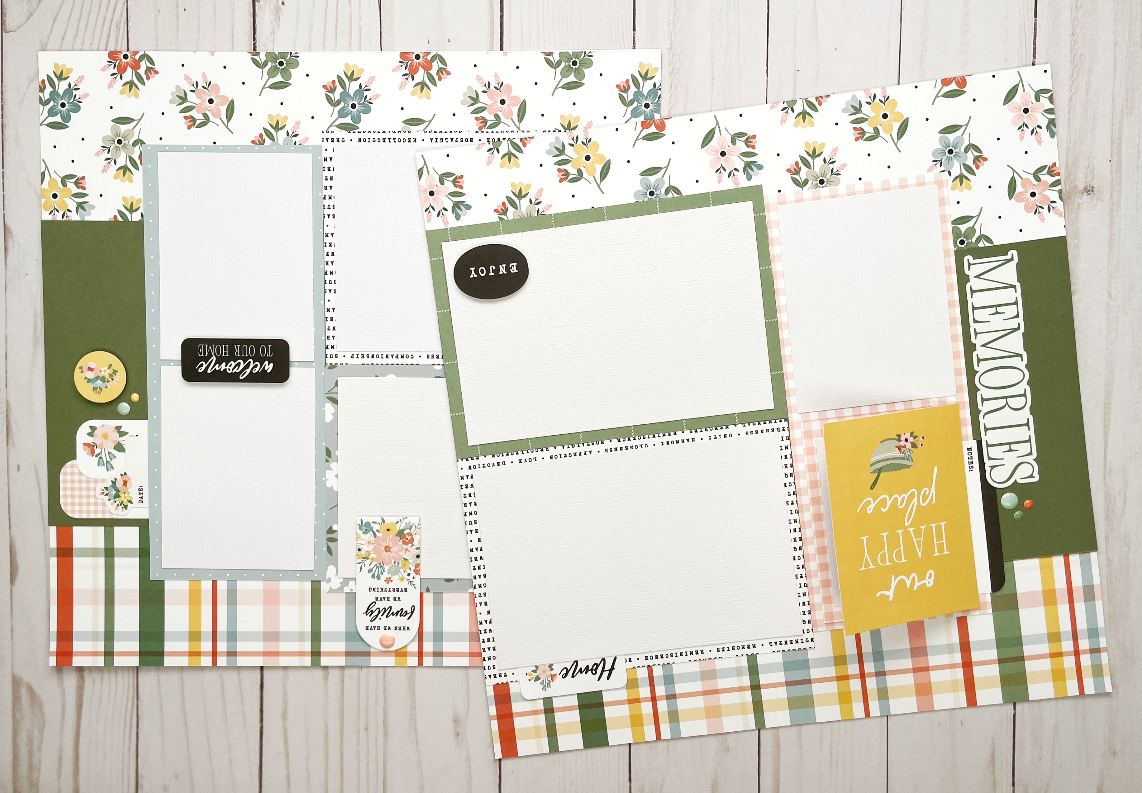 Our Happy Place Page Kit