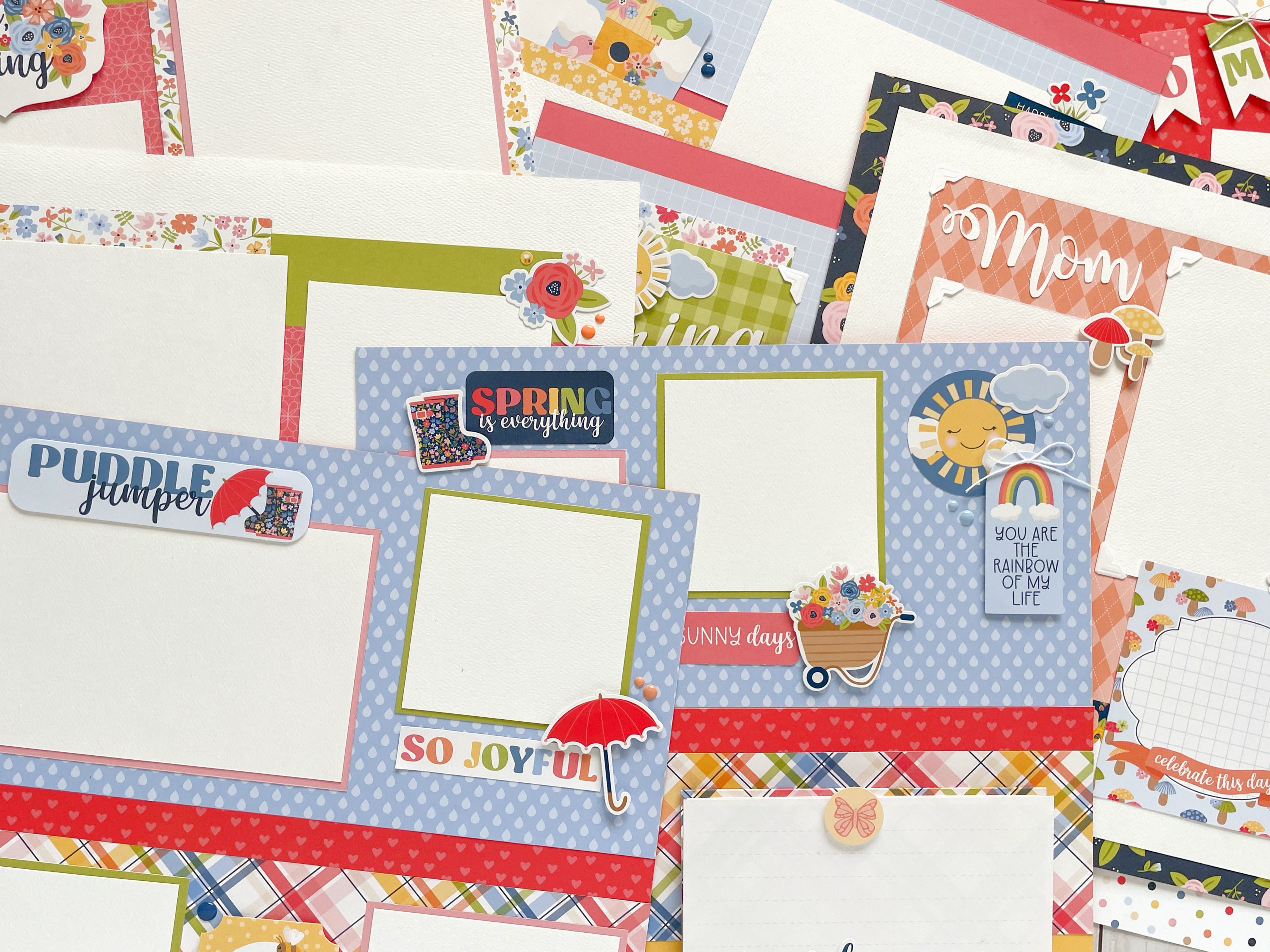 Blossoms & Bees Page Kit