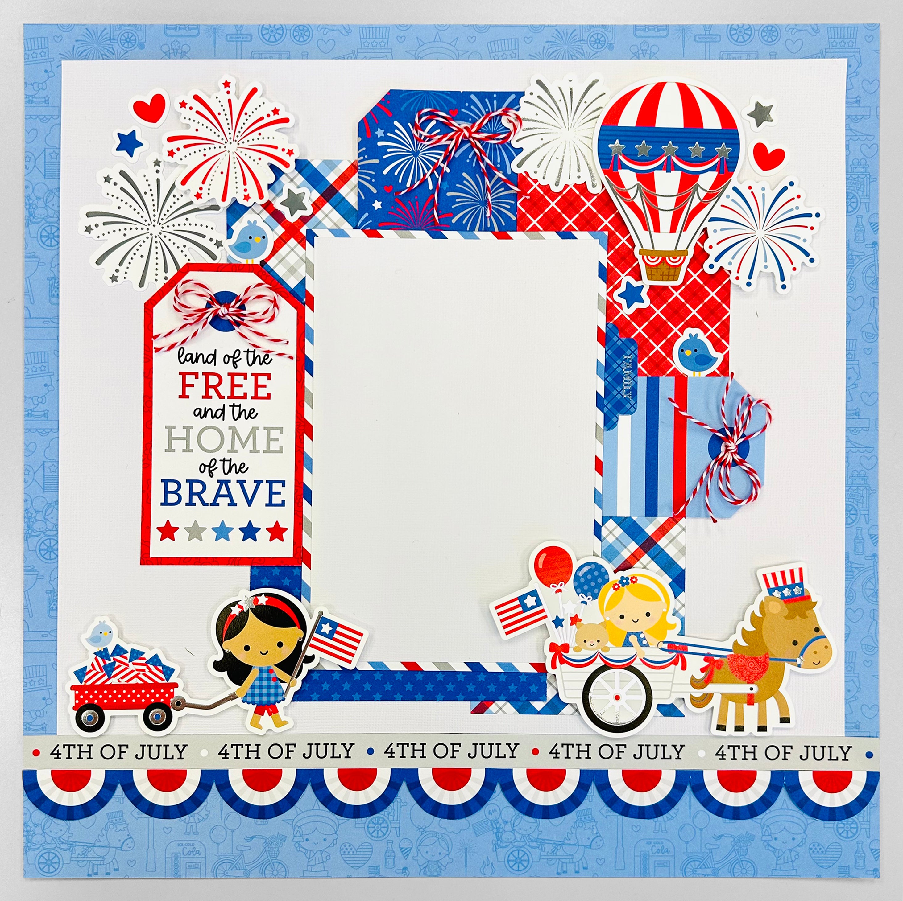 Hometown USA Page & Card Kit