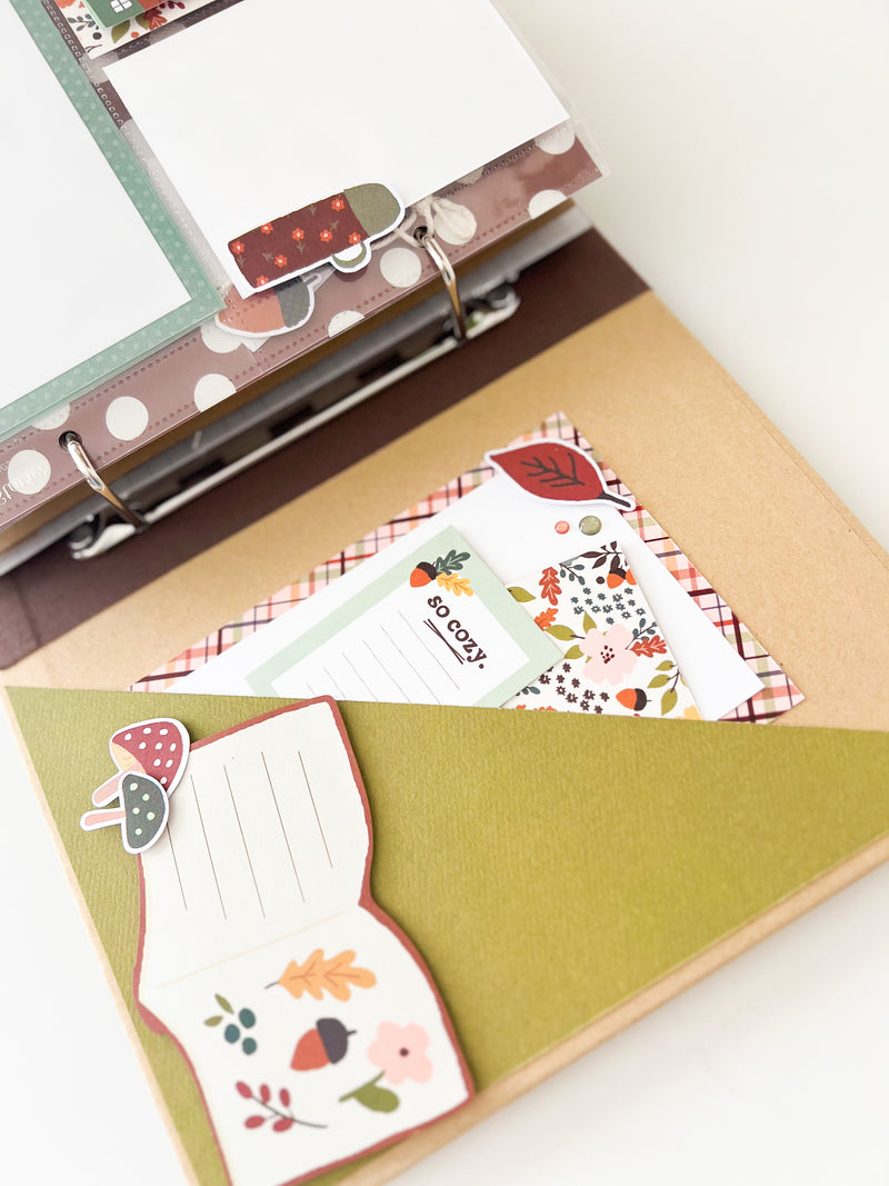 Cider & Donuts Snap Binder