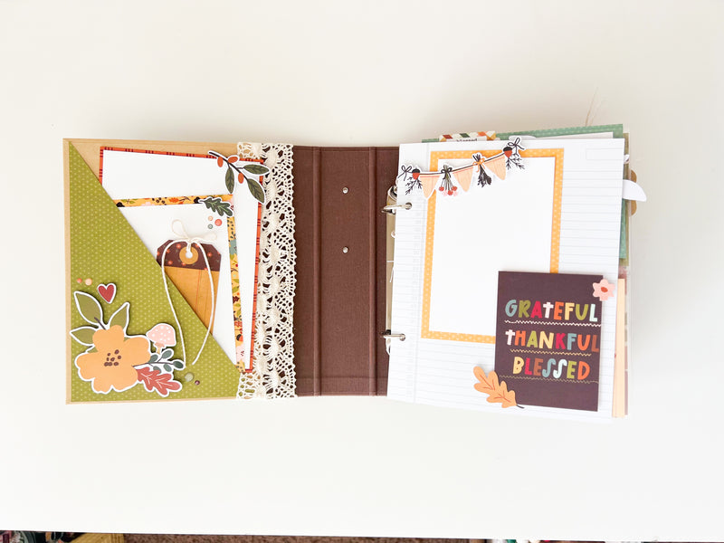 Cider & Donuts Snap Binder