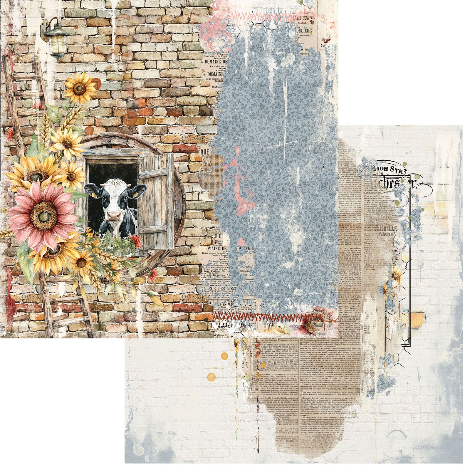 49 and Market 12 x 12 Collection Paper Pack - Whispering Way (Joanne Bain)