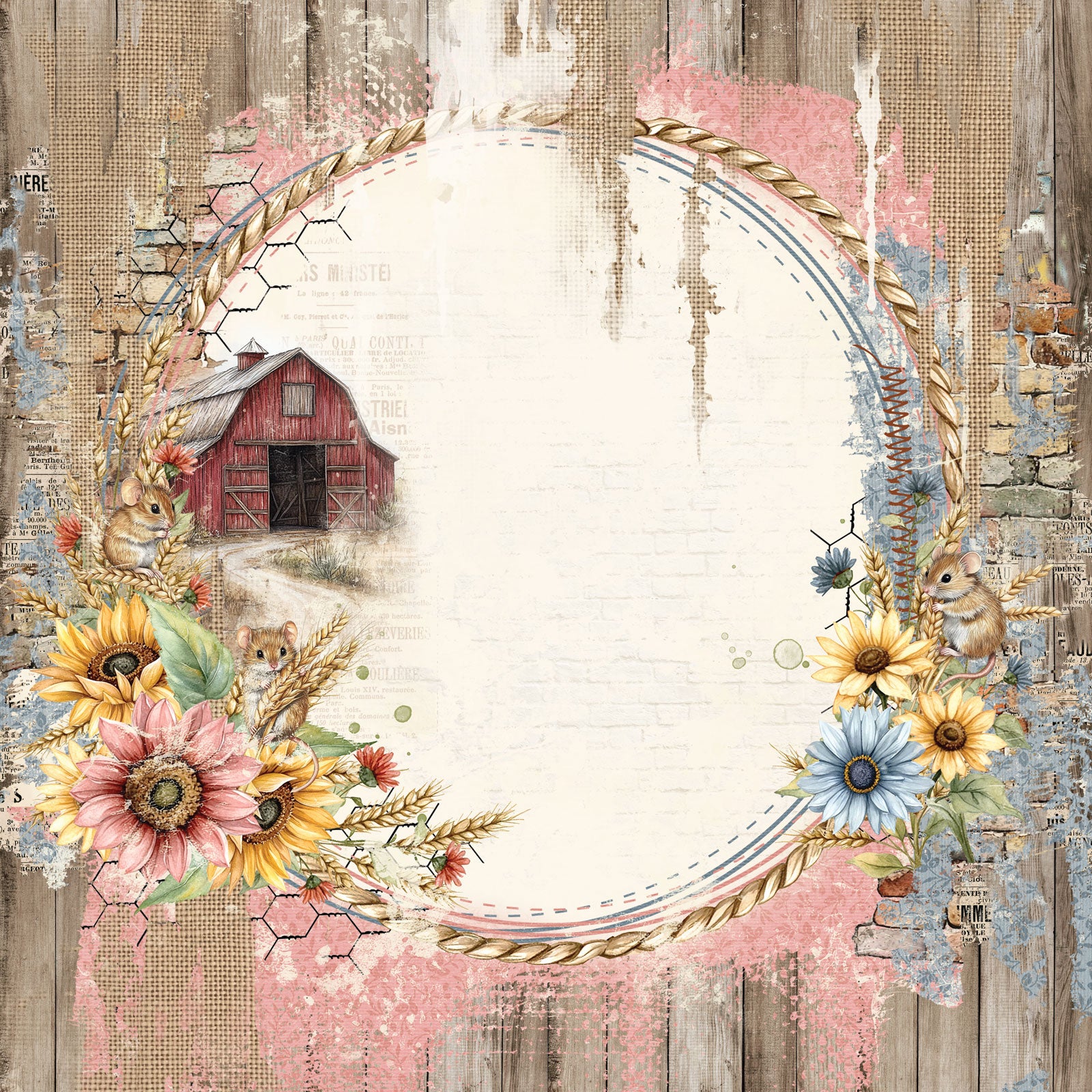 49 and Market 12 x 12 Collection Paper Pack - Whispering Way (Joanne Bain)