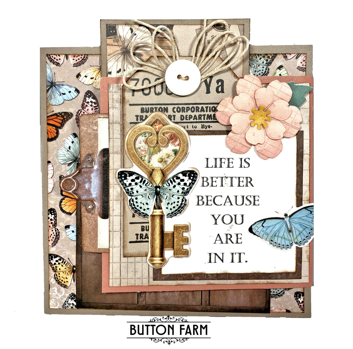 Vintage Junk Drawer Card Kit