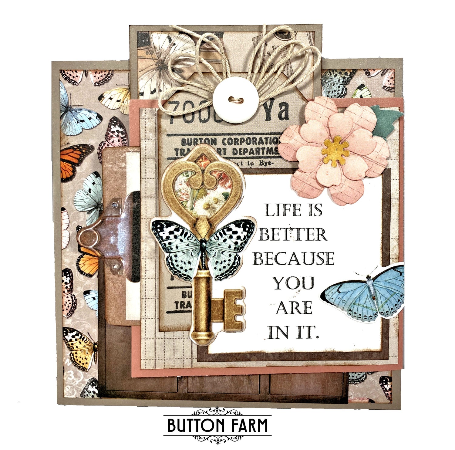 Vintage Junk Drawer Card Kit
