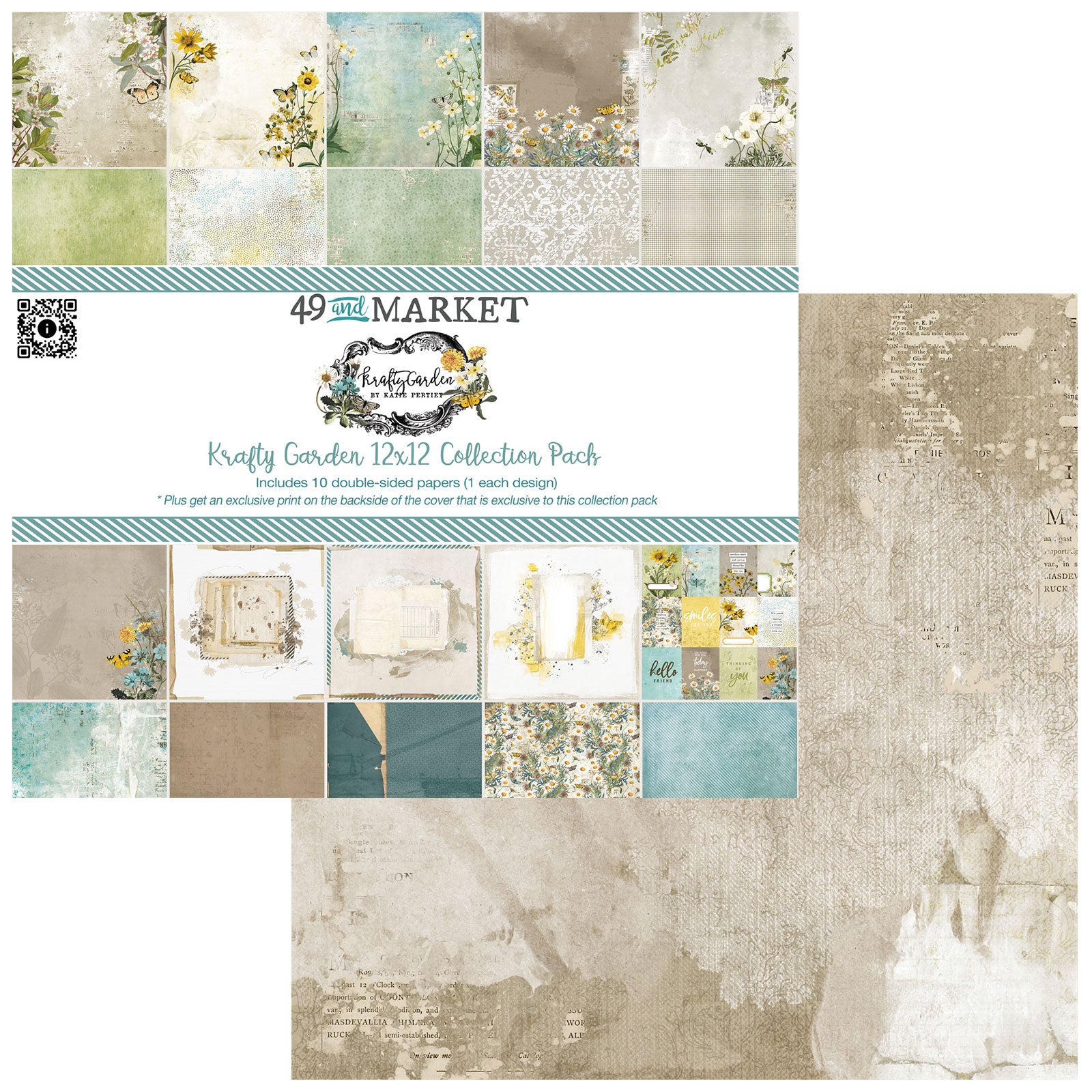 Krafty Garden 12x12 Paper Collection Pack