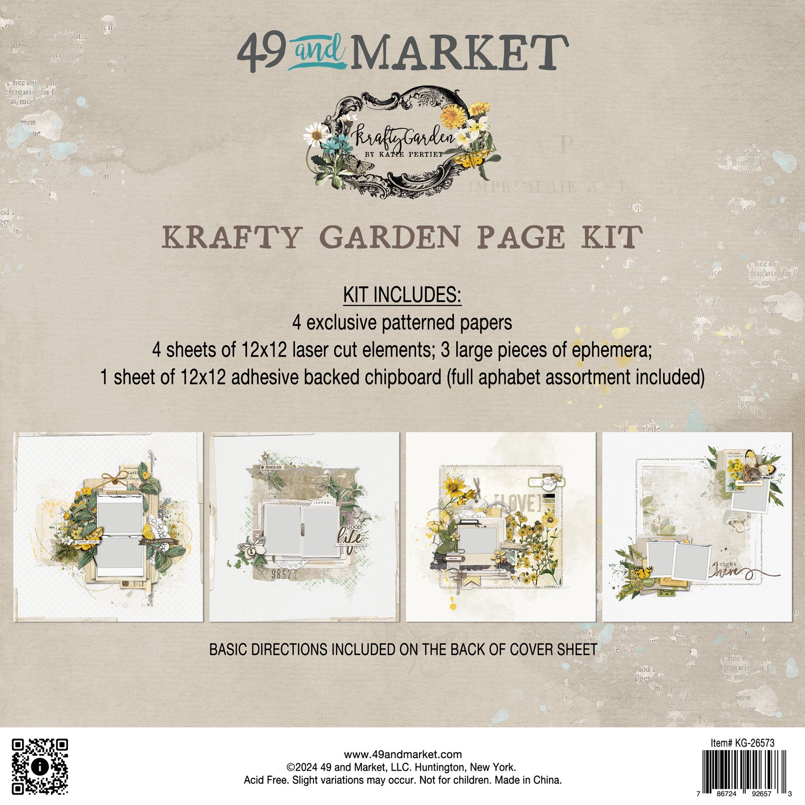 Krafty Garden Collection - Page Kit