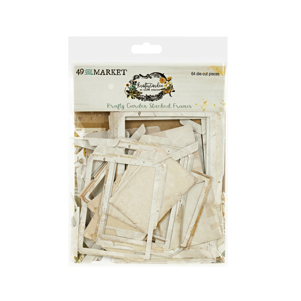 Krafty Garden Collection - Chipboard Stacked Frames