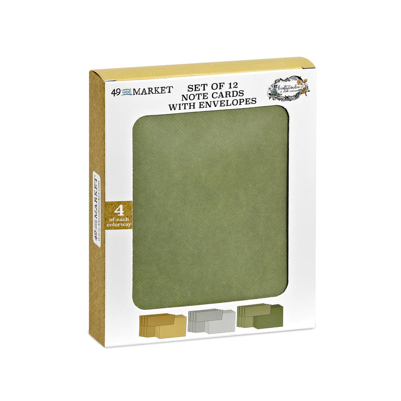 Krafty Garden Collection Note Card Set Button Farm Club