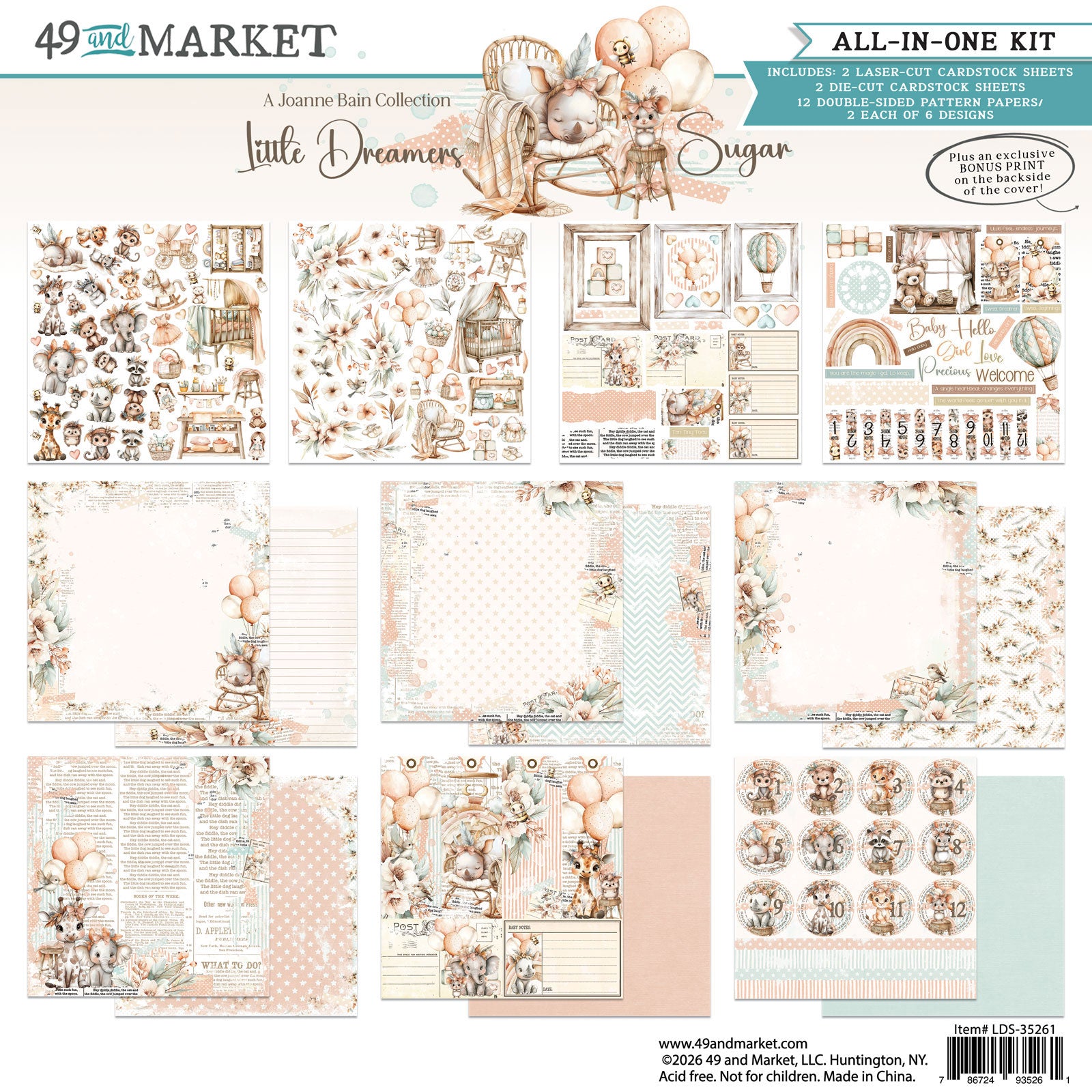 49 and Market Little Dreamers Sugar All-in-One-Kit