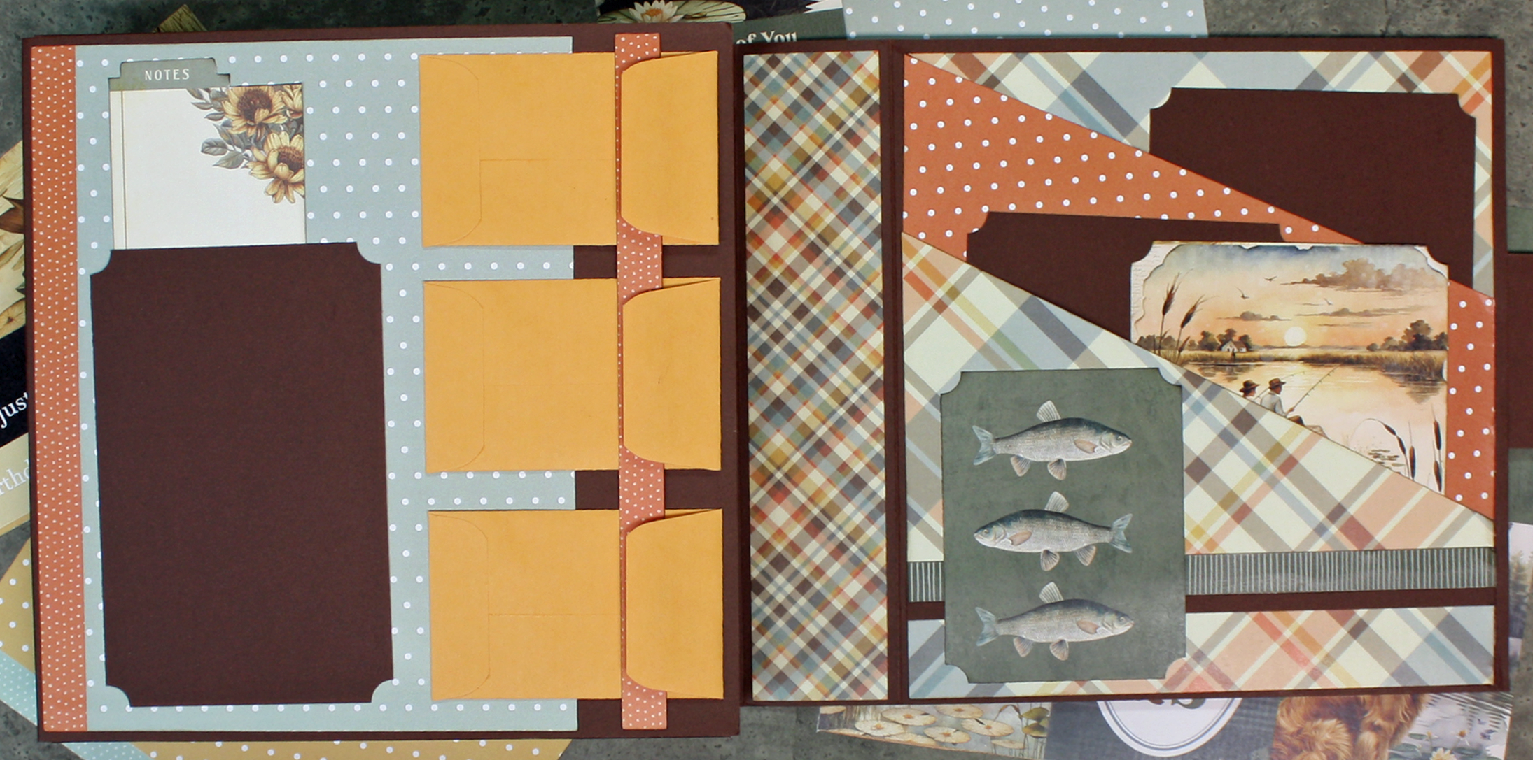 Lakeside Memories Mini Album by Nancy Wethington