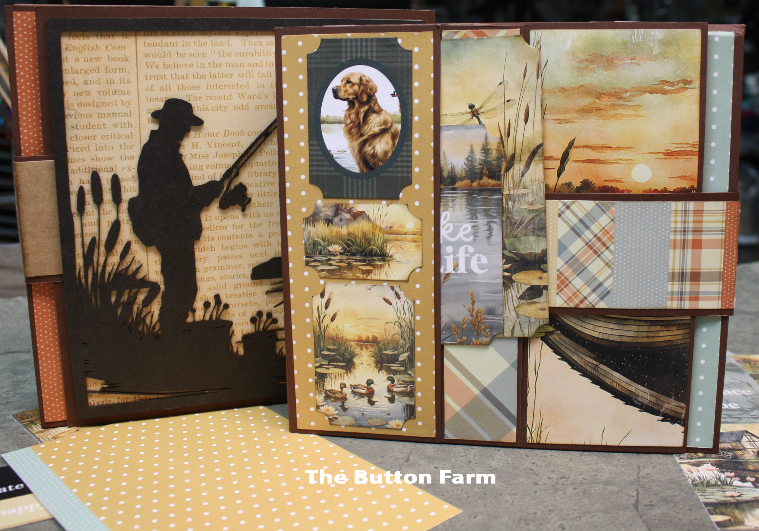 Lakeside Memories Mini Album by Nancy Wethington