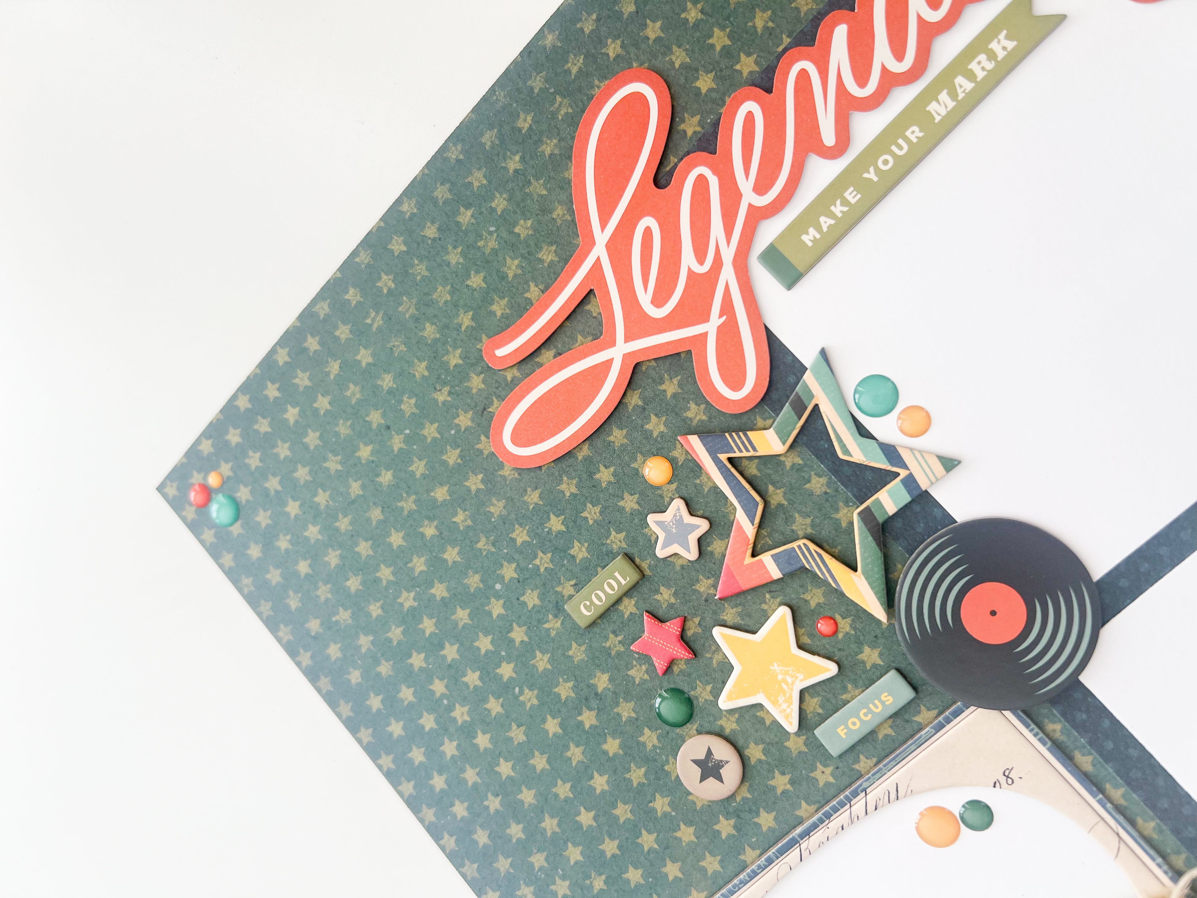 SIMPLE STORIES RUSTIC LEGEND PAGE KIT **Pre-Order**