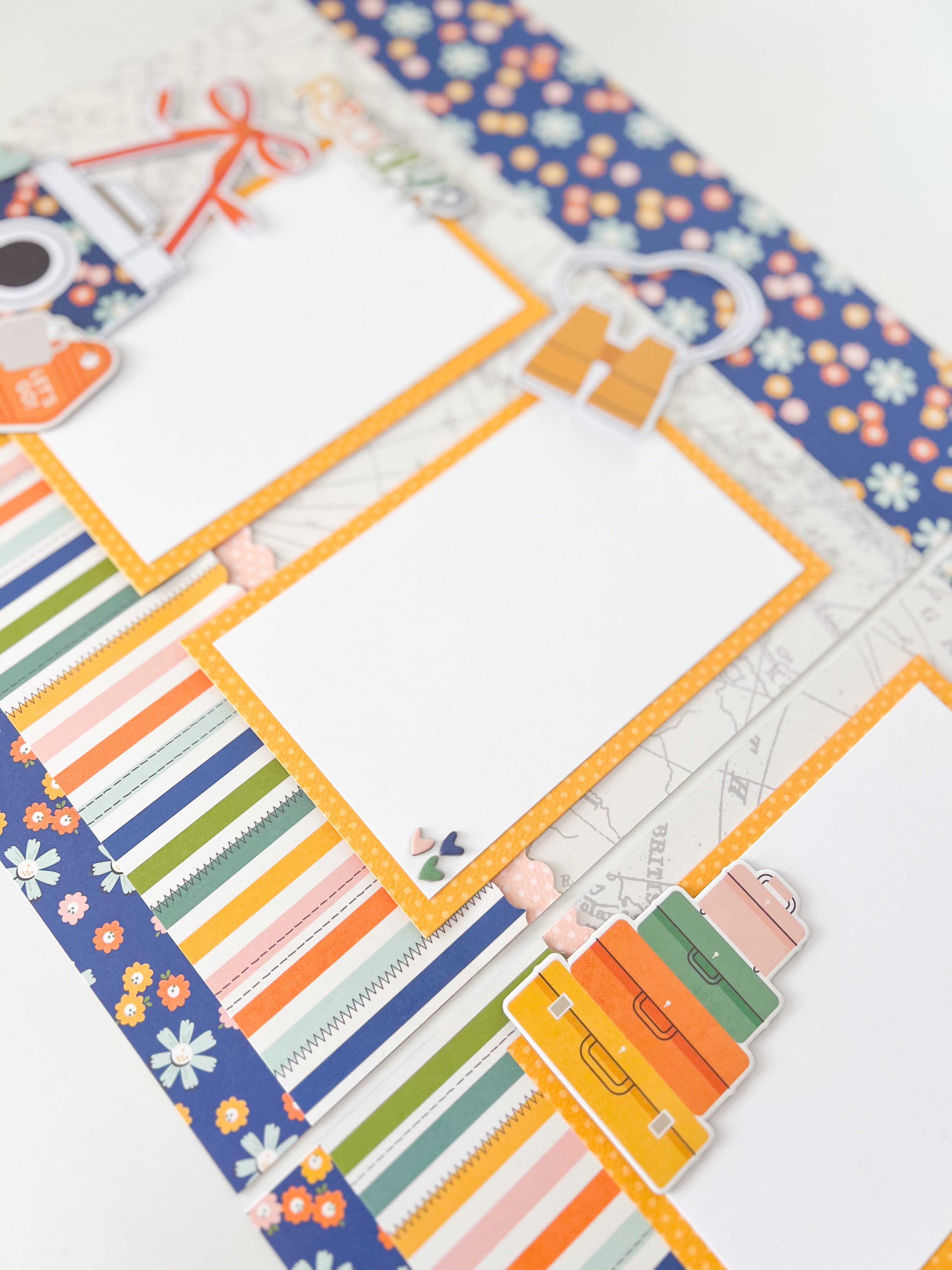 Happy Travels Page Kit ~ Shipping late April