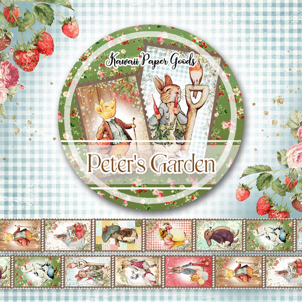 Peter's Garden Washi Tape 2