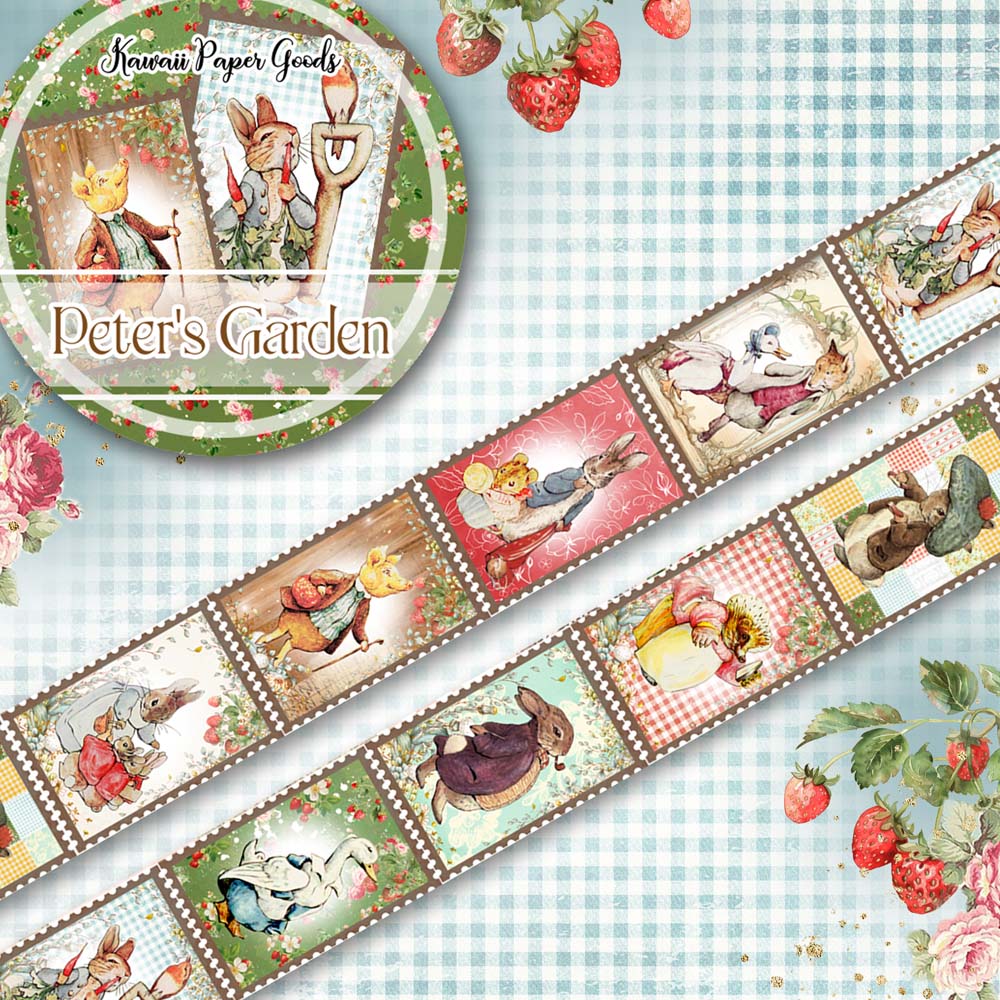 Peter's Garden Washi Tape 2