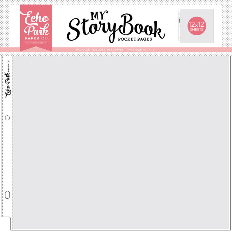 My Story Book: 12x12 Pockets - 12x12 Pocket Page 10 Sheet Pack