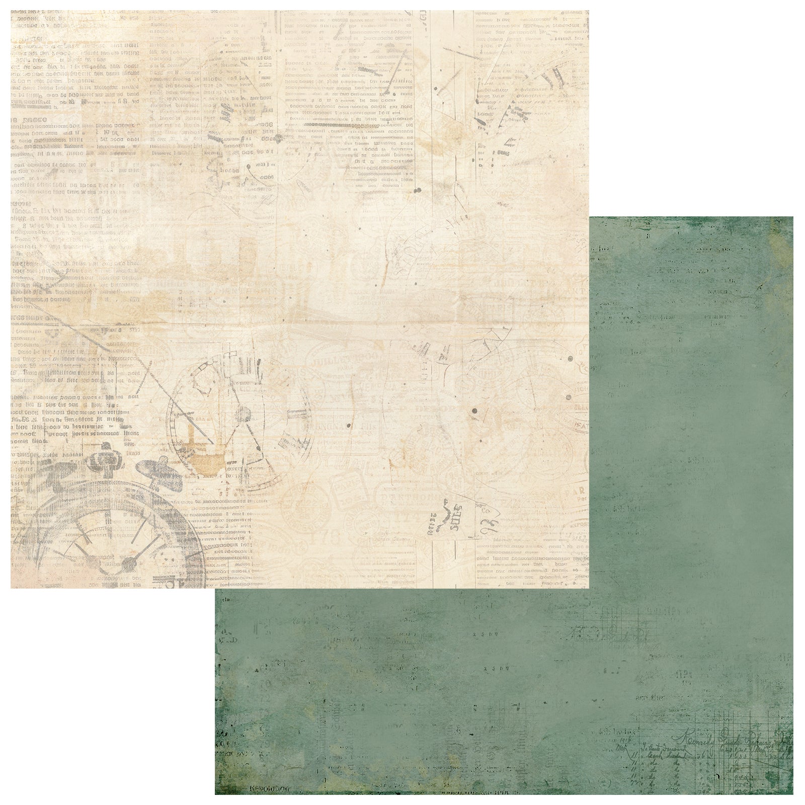 49 and Market 12 x12 Solids Collection Pack - Travel Diaries
