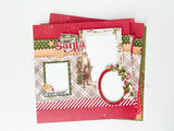 Simple Vintage Yuletide Page Kit