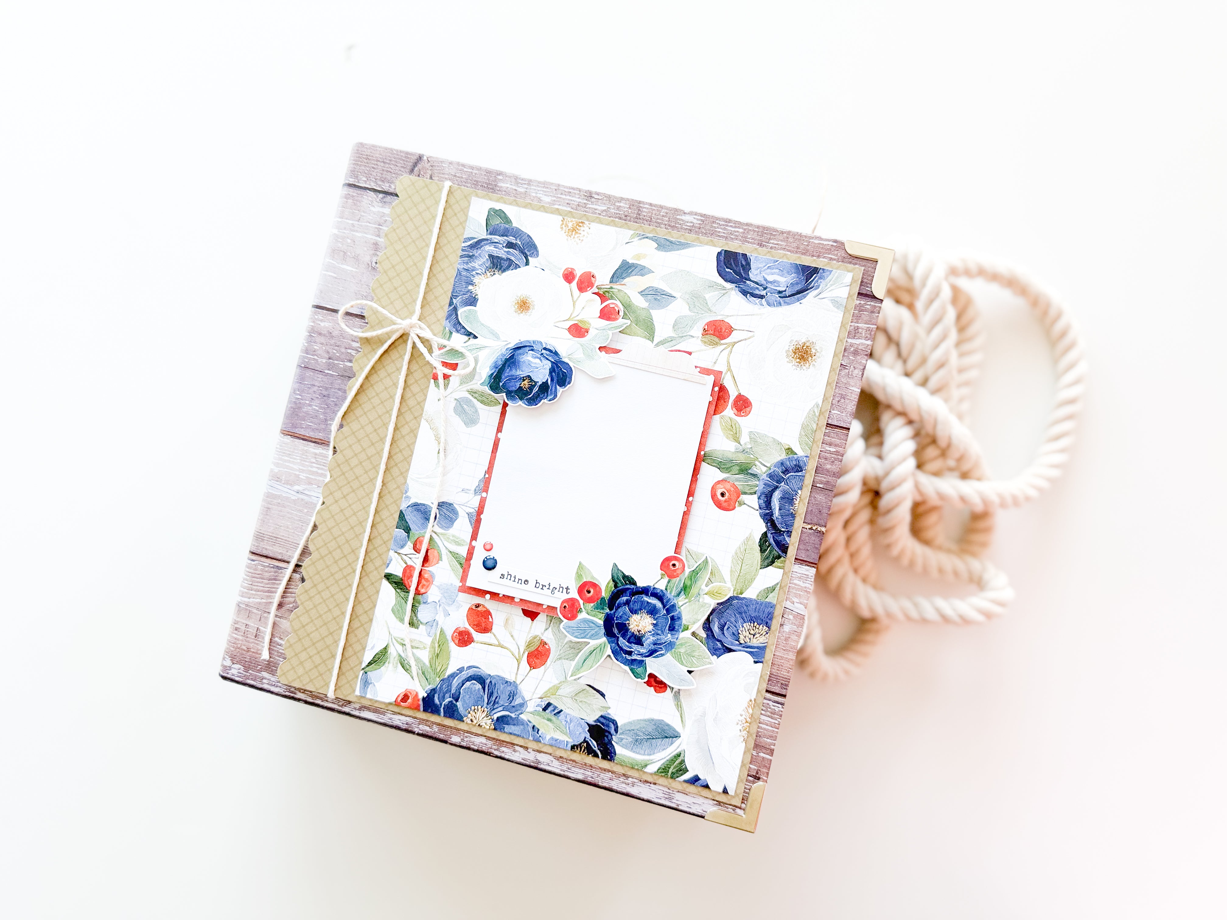Simple Vintage Sand & Sea Binder Kit by Simple Stories