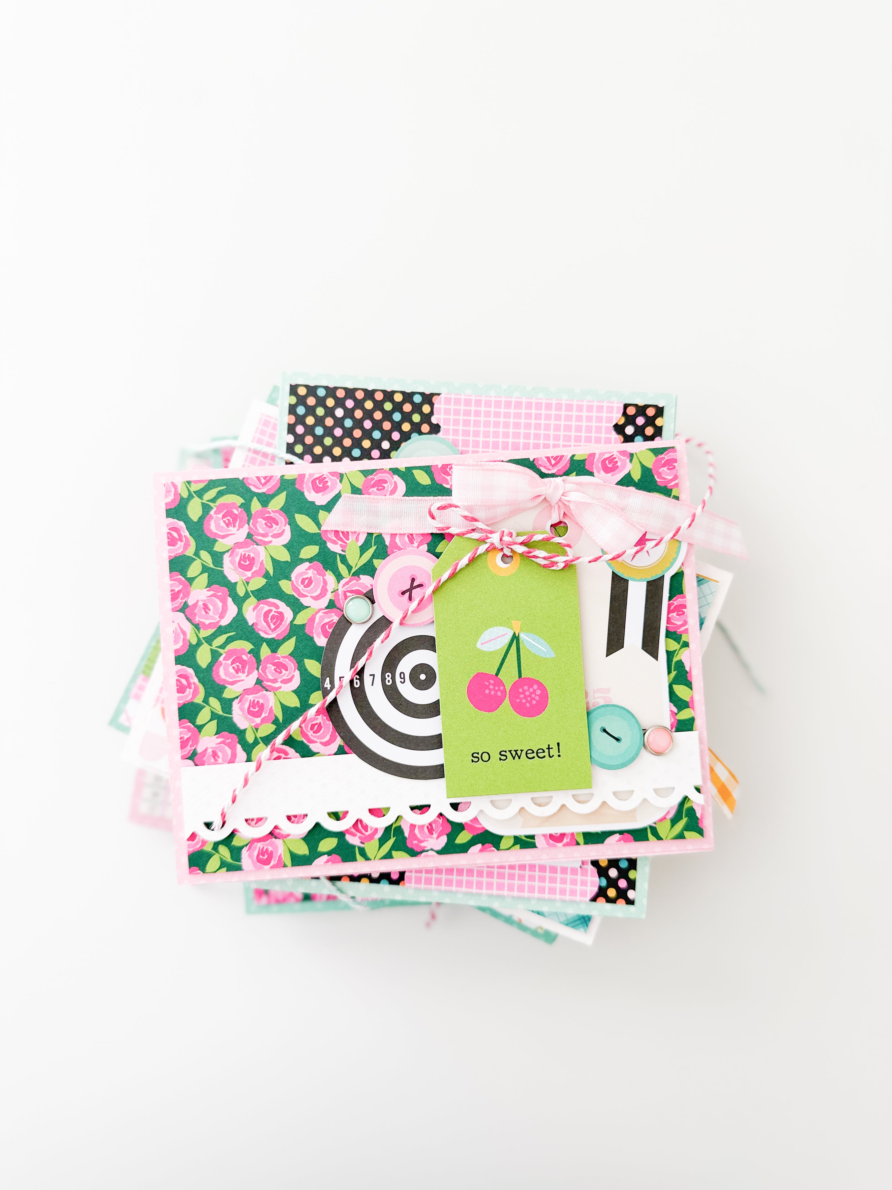 SIMPLE STORIES COLOR ME HAPPY CARD KIT **Pre-Order**