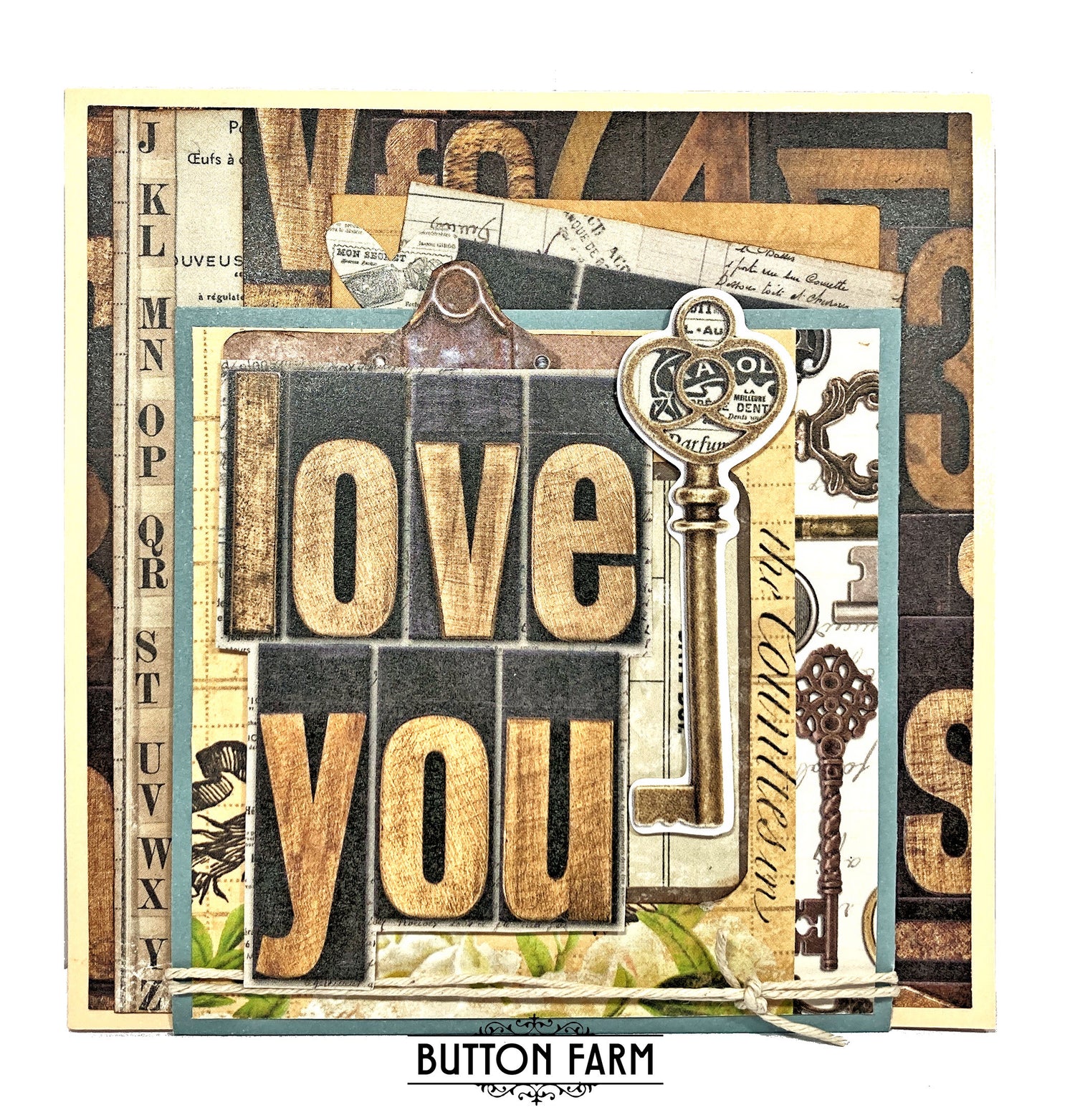 Vintage Junk Drawer Card Kit
