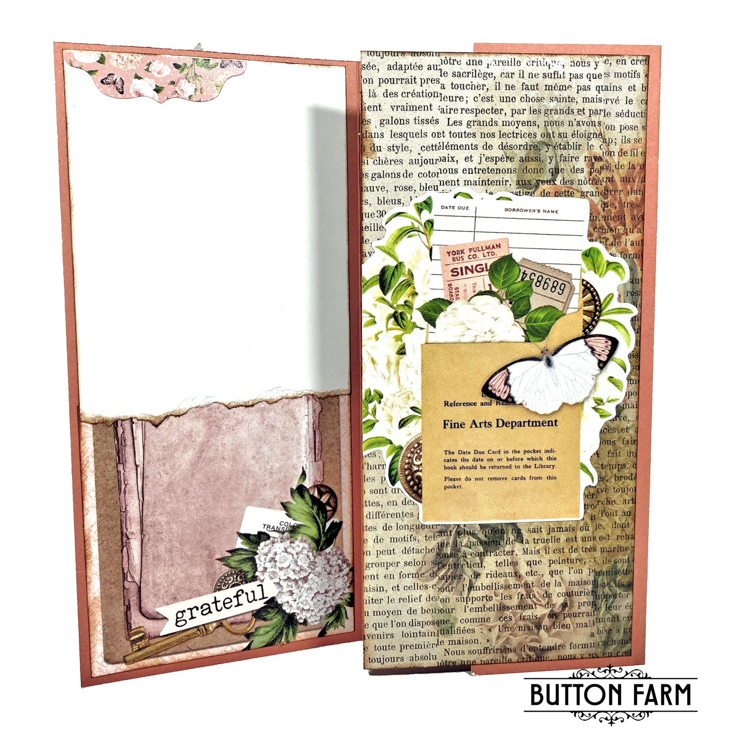 Vintage Junk Drawer Card Kit
