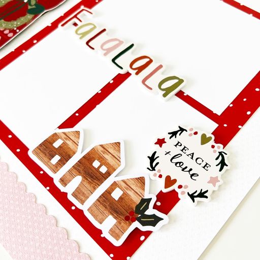 Boho Christmas Page Kit