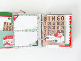 Simple Vintage Holly Jolly Snap Binder