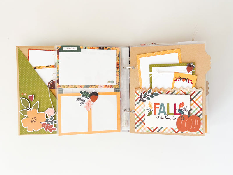 Cider & Donuts Snap Binder